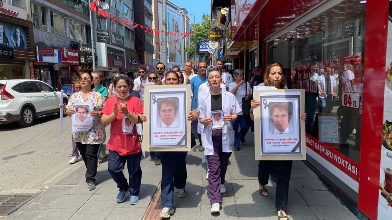 Zonguldak Konya’da öldürülen Doktor için ayağa kalktı… MESLEKTAŞLARI İÇİN! - 4