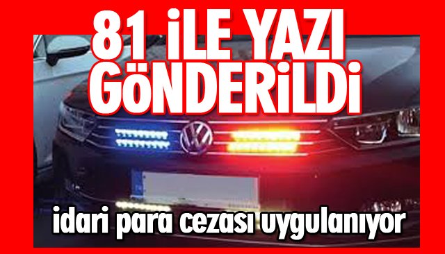 Bakanlıktan 81 İle Acele Yazı Gönderildi