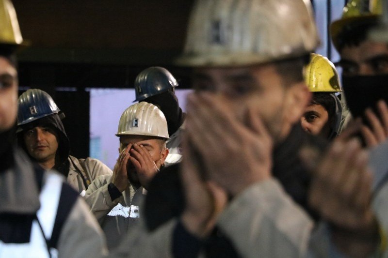 Faciada ölen 8 işçi mesai arkadaşları tarafından anıldı - 3