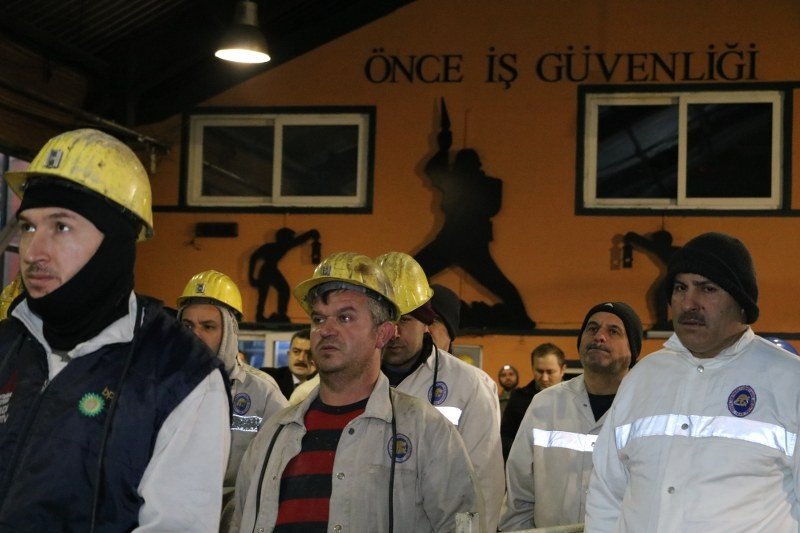 Faciada ölen 8 işçi mesai arkadaşları tarafından anıldı - 6