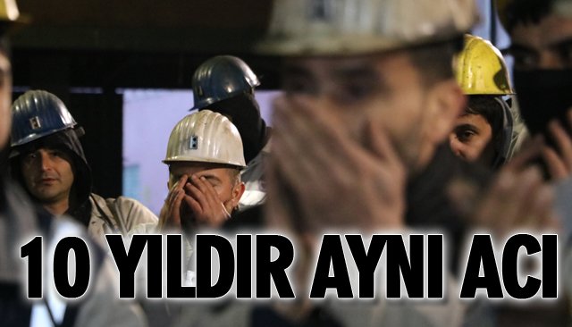 Faciada ölen 8 işçi mesai arkadaşları tarafından anıldı
