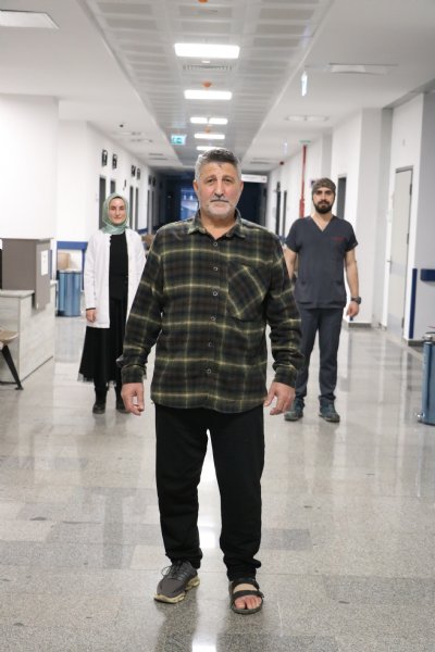  İş kazasında ayağı koptu… 7 ay sonra yeniden yürümeye başladı... YENİDEN DOĞMUŞ GİBİ… - 1