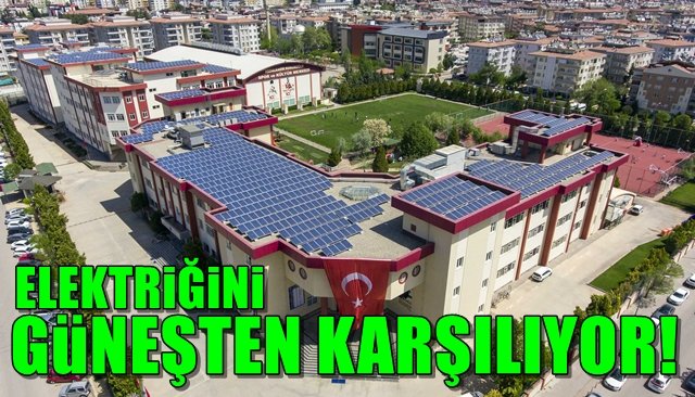 SANKO OKULLARI ELEKTRİK İHTİYACINI ‘GÜNEŞ’TEN KARŞILIYOR