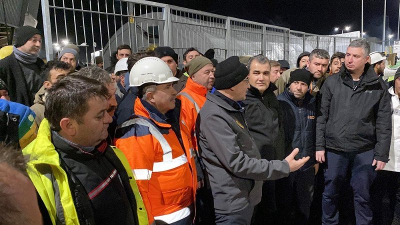 Bakan Dönmez, madencilere teşekkür etti... “YAPTIKLARINIZ UNUTULMAZ” - 2