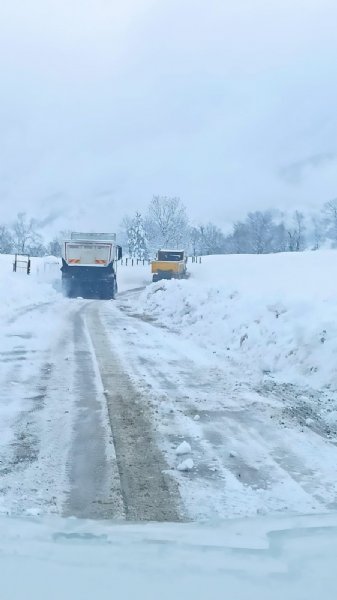 Ekipler hasta kadına güçlükle ulaştı... ZORLU MÜCADELE - 1