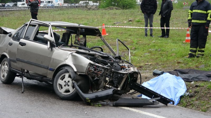 Zonguldak Ankara Karayolu…  3 ölü 1 yaralı var…  FECİ KAZA - 6