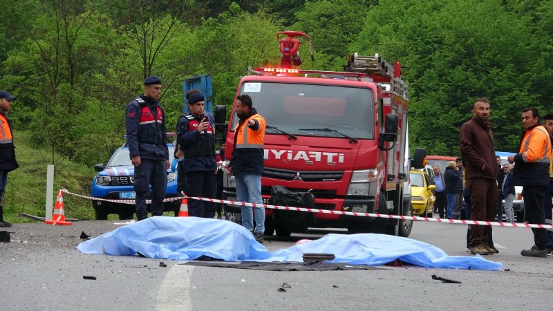 Zonguldak Ankara Karayolu…  3 ölü 1 yaralı var…  FECİ KAZA - 8