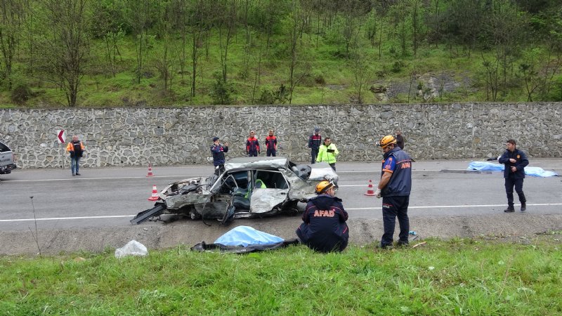 Zonguldak Ankara Karayolu…  3 ölü 1 yaralı var…  FECİ KAZA - 3