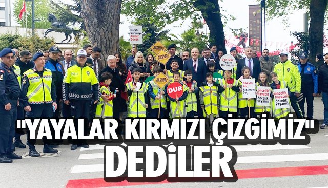 ´´YAYALAR KIRMIZI ÇİZGİMİZ´´ DEDİLER