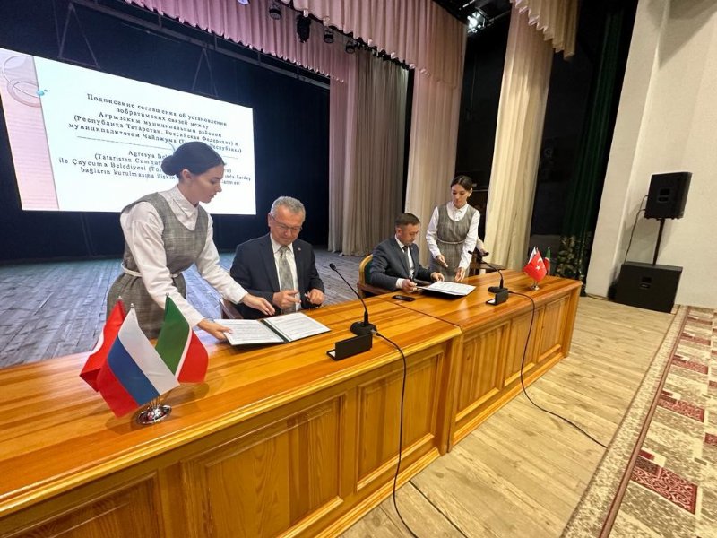 Çaycuma’ya Tataristan’dan kardeş şehir... PROTOKOL İMZALANDI - 2