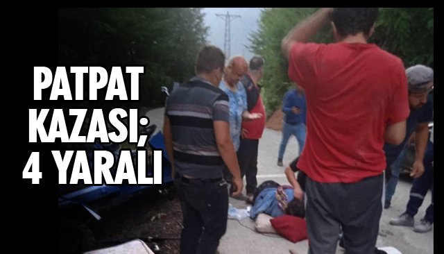 PATPAT KAZASI; 4 YARALI