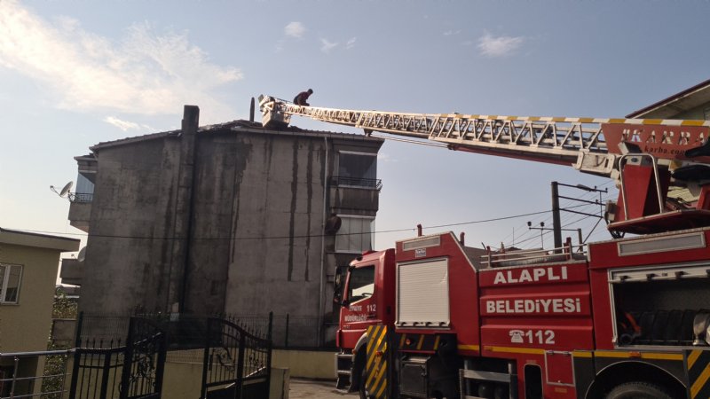Dumanı görenler panik yaşadı - 2