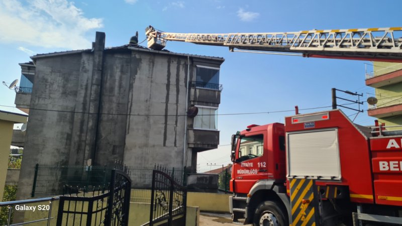 Dumanı görenler panik yaşadı - 4