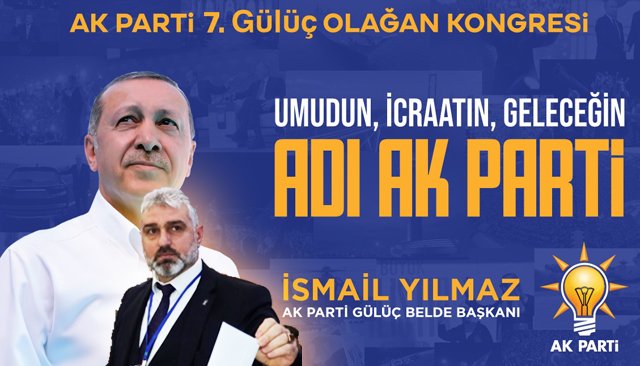 AK PARTİ GÜLÜÇ’TE KONGRE VAR