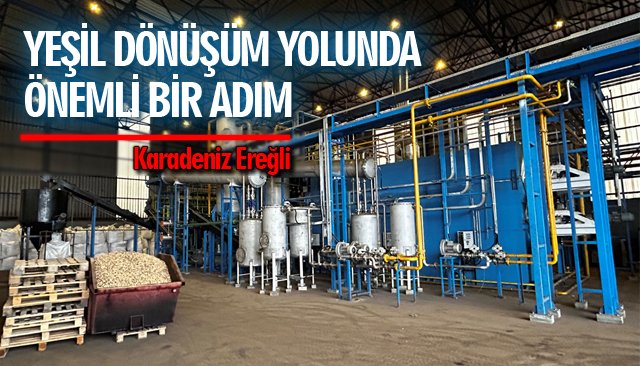 ERDEMİR, PİROLİZ TESİSİ’Nİ DEVREYE ALDI