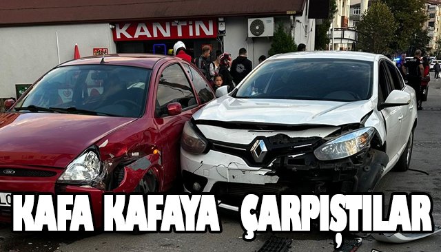 KAFA KAFAYA  ÇARPIŞTILAR