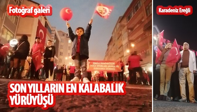 SON YILLARIN EN KALABALIK YÜRÜYÜŞÜ