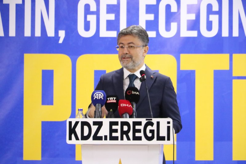 BAKAN YUMAKLI, AK PARTİ KARADENİZ EREĞLİ İLÇE BAŞKANLIĞI KONGRESİNDE - 2