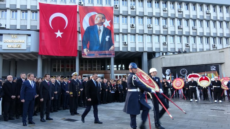 CUMHURİYETİN İLK VİLAYETİ ZONGULDAK, ATATÜRK´Ü ANDI - 1