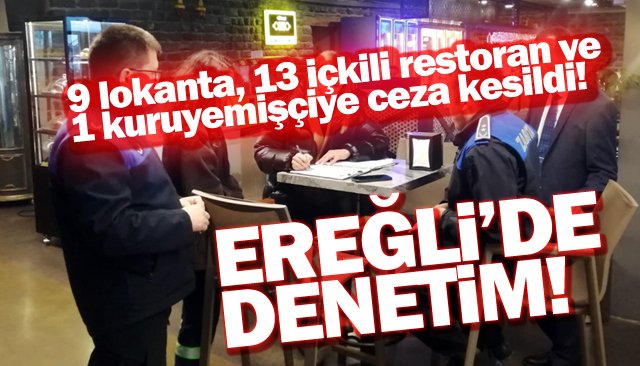 BELEDİYE YILBAŞI ÖNCESİ DENETLEDİ