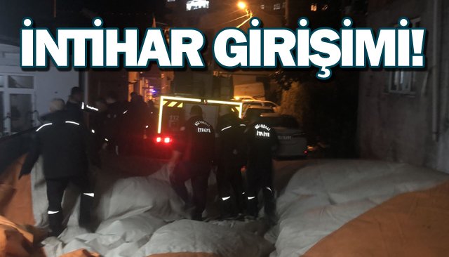 İNTİHAR GİRİŞİMİ!