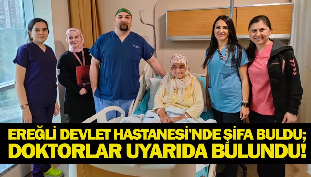 Yöntem ilk kez uygulandı; hasta taburcu edildi