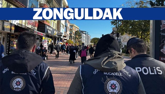 ZONGULDAK´TA ASKER VE POLİS DENETİMLERİ