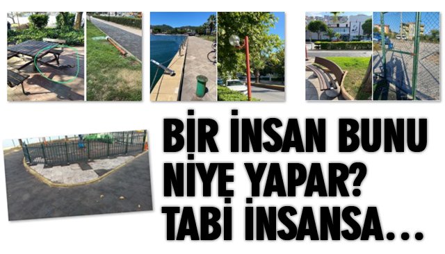 BİR İNSAN BUNU NİYE YAPAR? TABİ İNSANSA…