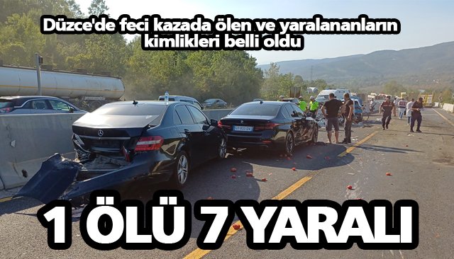 1 ÖLÜ 7 YARALI