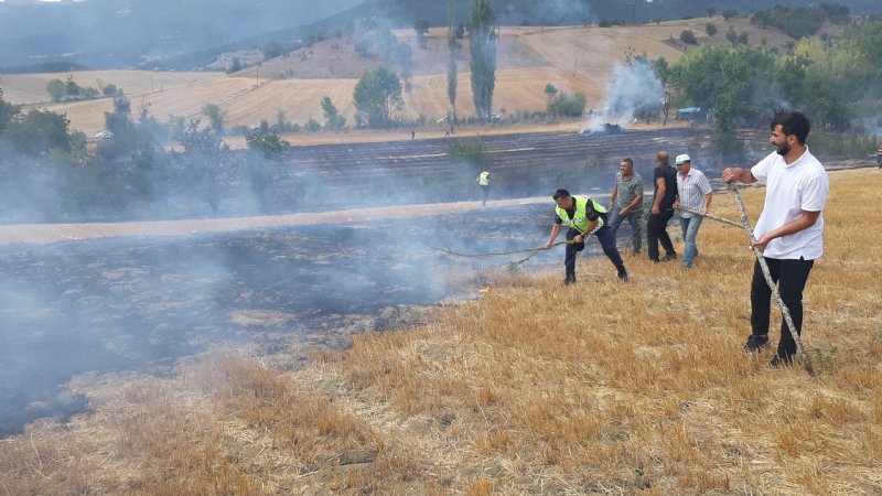 ANKARA´DA BAŞLAYAN YANGIN BOLU´YA SIÇRADI - 1