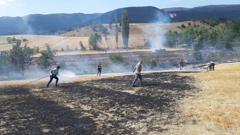 ANKARA´DA BAŞLAYAN YANGIN BOLU´YA SIÇRADI - 5