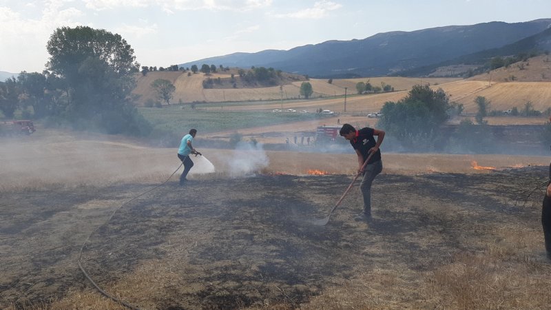 ANKARA´DA BAŞLAYAN YANGIN BOLU´YA SIÇRADI - 6