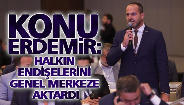 ERDEMİR´İN ÖZEL ENDÜSTRİ BÖLGESİ KONUSU