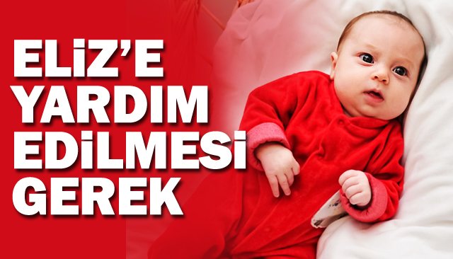 ELİZ’E YARDIM  EDİLMESİ GEREK