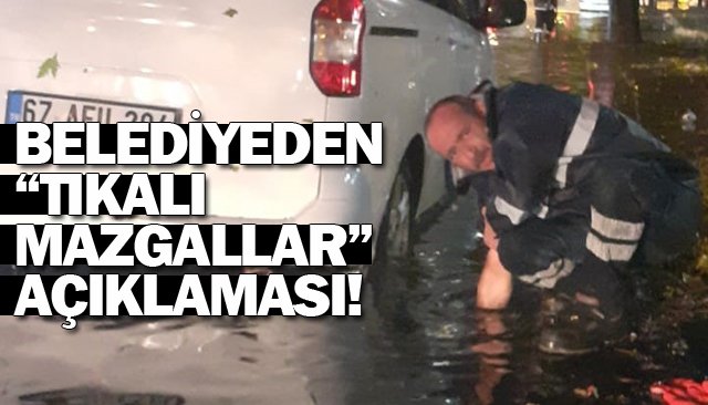 BELEDİYEDEN “TIKALI MAZGALLAR” AÇIKLAMASI!