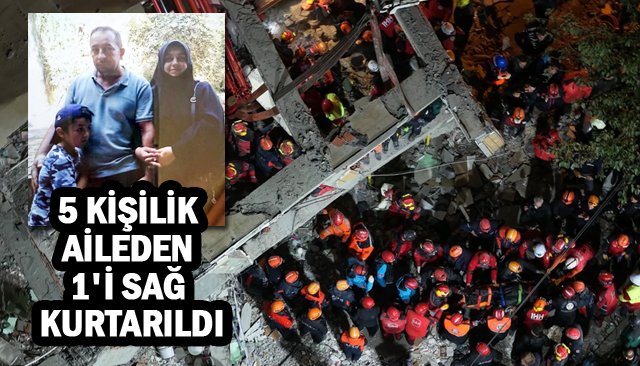 Çöken binada annenin de cansız bedenine ulaşıldı