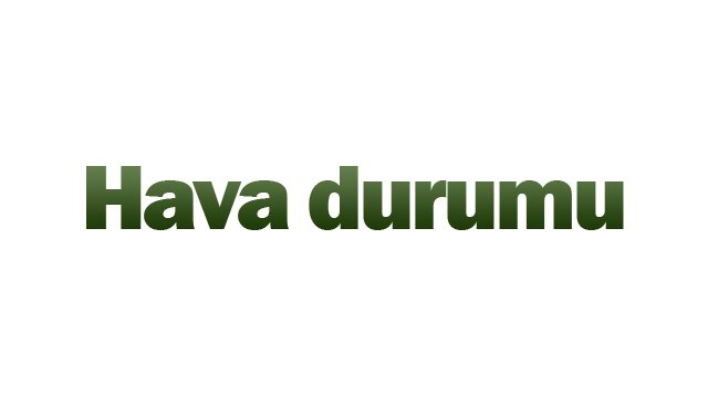 Hava durumu