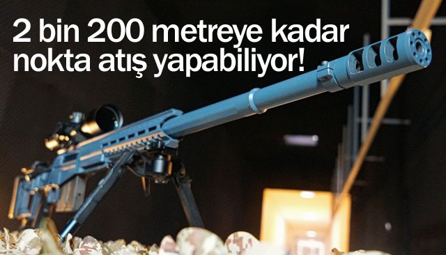 İKİ YENİ KESKİN NİŞANCI SİLAHI ÜRETİLDİ