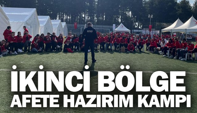 İKİNCİ BÖLGE AFETE HAZIRIM  KAMPI’NA EV SAHİPLİĞİ YAPILDI