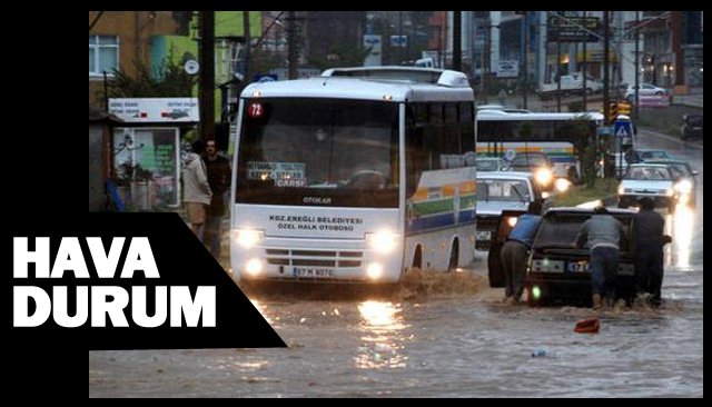 Yurtta ve Zonguldak´ta hava durumu