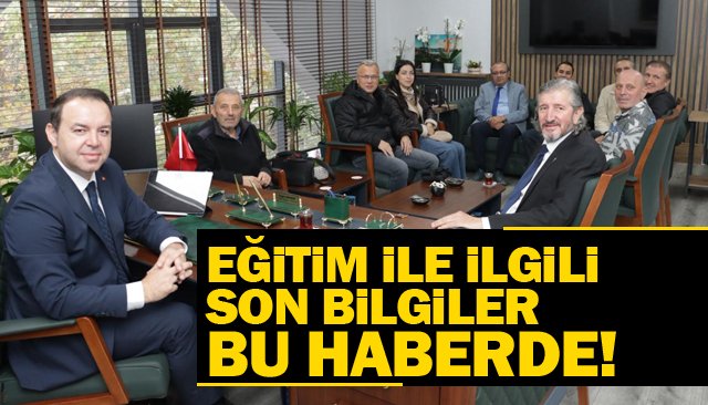 ZONGULDAK İL MİLLİ EĞİTİM MÜDÜRÜDEN DİKKAT ÇEKEN AÇIKLAMALAR!