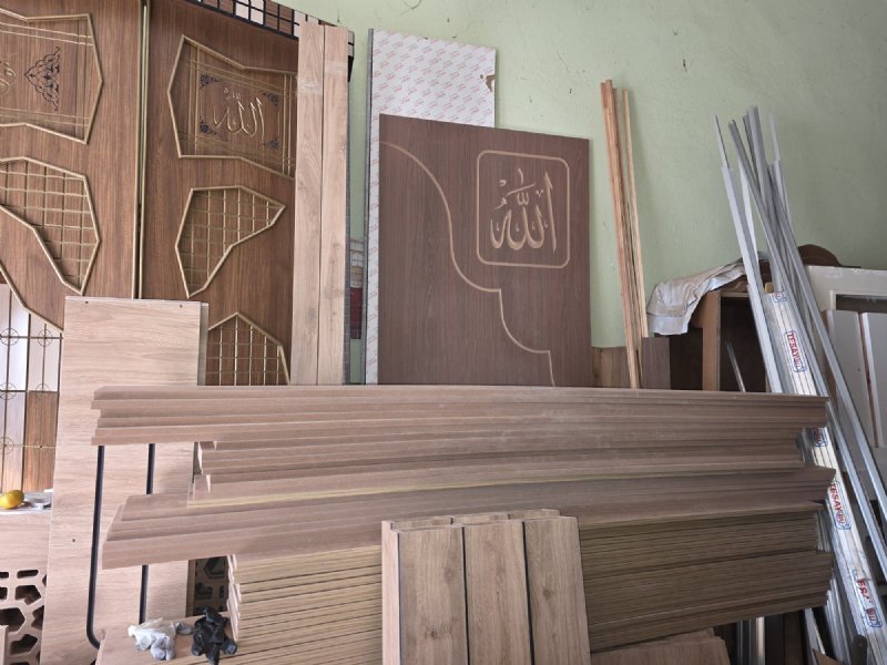 63 CAMİYE MİHRAP VE  MİNBER YAPTI - 1