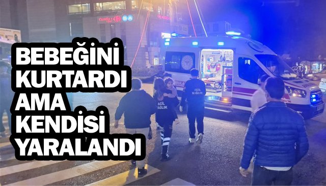 AKIL ALMAZ MOTOSİKLET KAZASI!