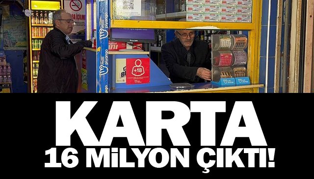 BÜYÜK İKRAMİYE ZONGULDAK´IN İLÇESİNDE ÇIKTI