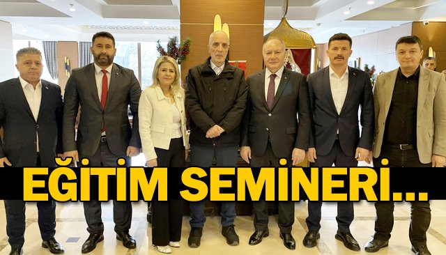 EĞİTİM SEMİNERİ…