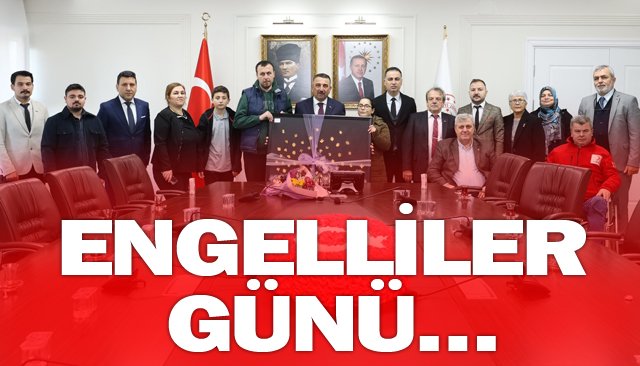 ENGELLİLER GÜNÜ…
