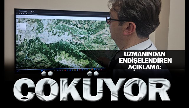 ´´Hem yeraltı su durumunun azalması hem de bölgedeki fay hareketlerinin tetiklemiş olduğu bir durum´´