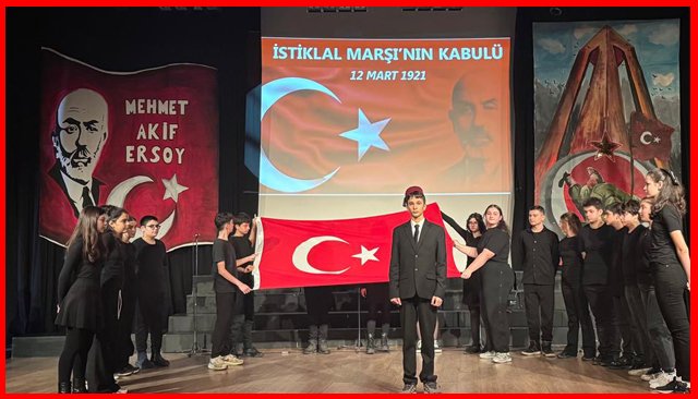 MEHMET AKİF  ERSOY ANILDI