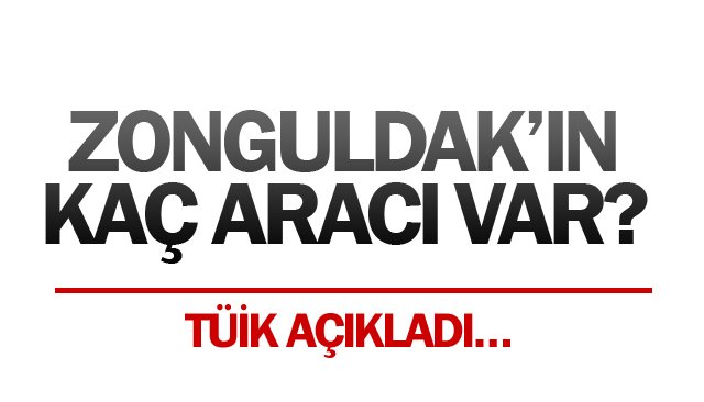 ZONGULDAK’IN KAÇ ARACI VAR?