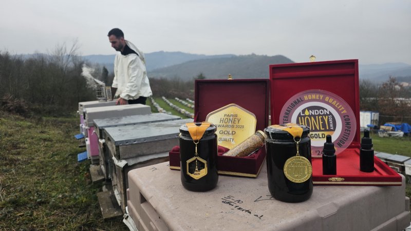 Zonguldak kestane balı Londra ve Paris´ten altınla döndü - 1